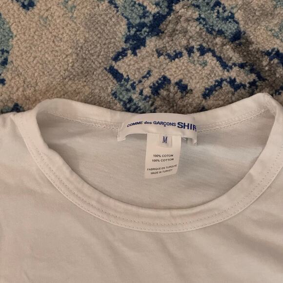 Comme des Garçons SHIRT Long Sleeve Invader Graphic T-Shirt - Picture 6 of 7